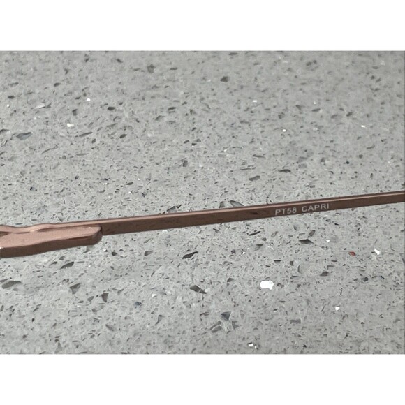 Capri Peachtree PT58 COFFEE 53-18-140 Brown Full Rim Eyeglasses Frames ONLY - Picture 6 of 14